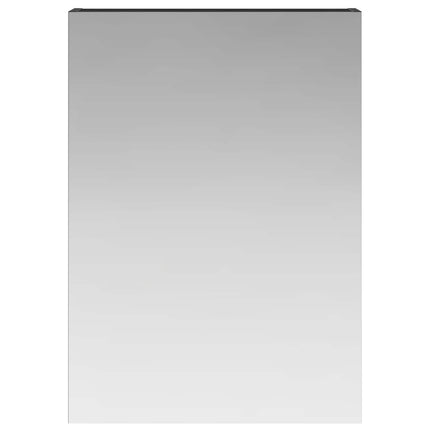Badeværelsesspejlskab Sort eg 50 x 14,5 x 70 cm Konstrueret træ