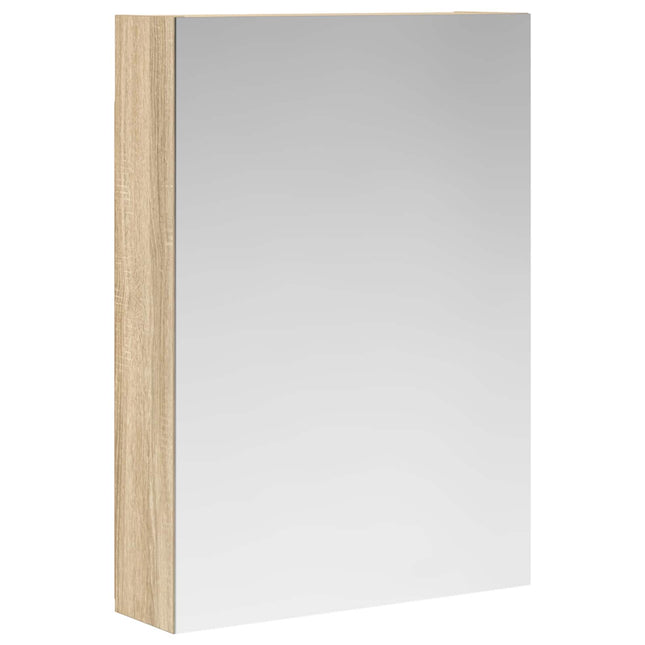 Badeværelsesspejlskab med hylde Sonoma eg 50 x 14,5 x 70 cm