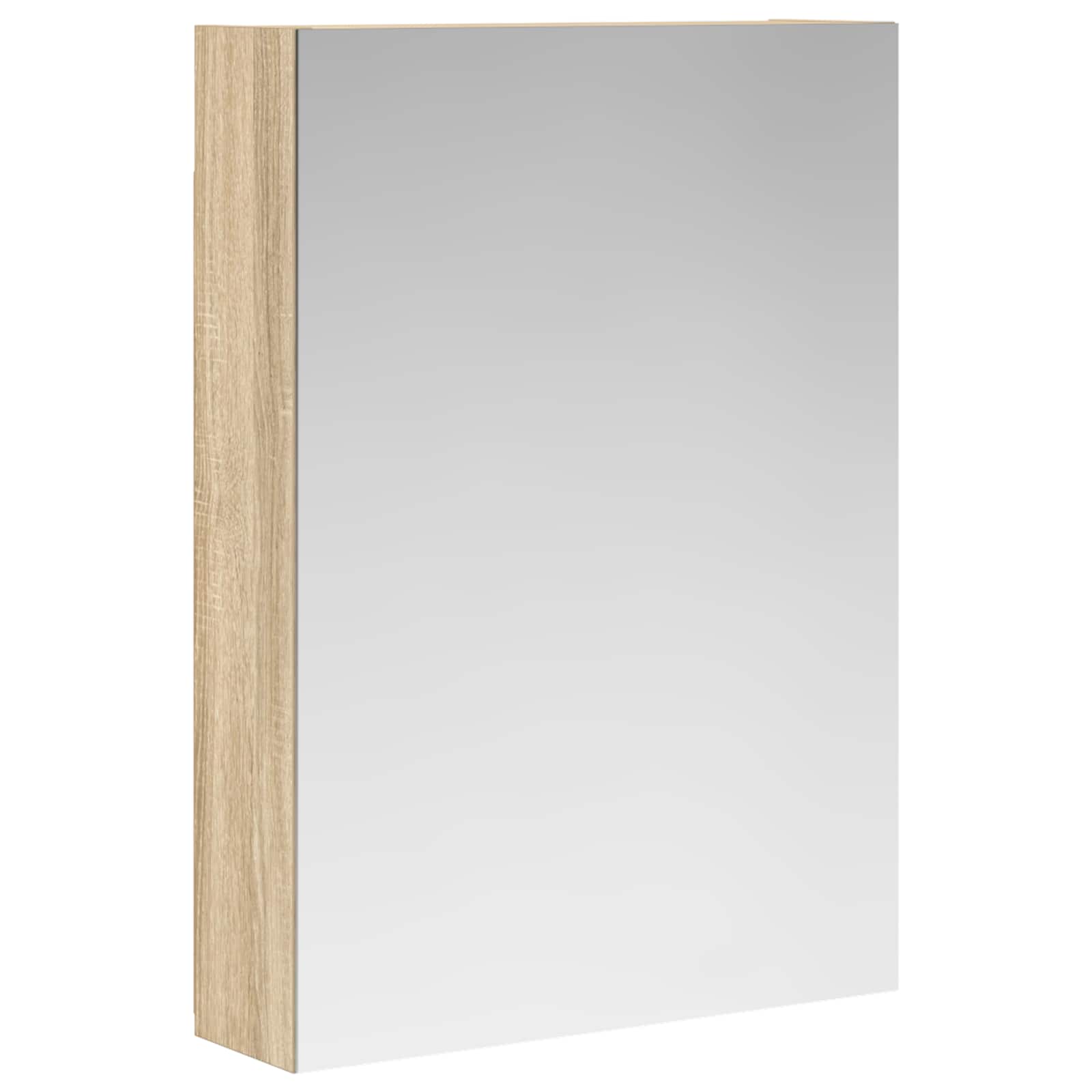 Badeværelsesspejlskab med hylde Sonoma eg 50 x 14,5 x 70 cm