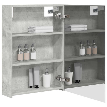Badeværelsesspejlskab Beton Grå 50 x 14,5 x 70 cm