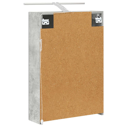 Badeværelsesspejlskab Beton Grå 50 x 14,5 x 70 cm