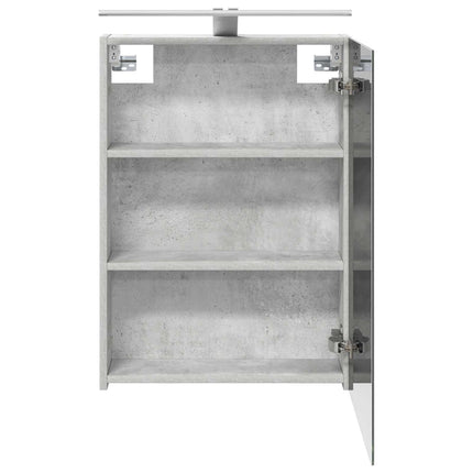 Badeværelsesspejlskab Beton Grå 50 x 14,5 x 70 cm