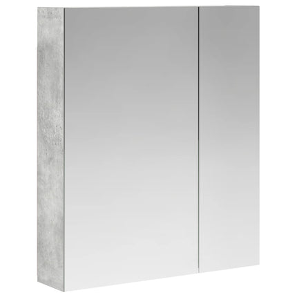 Badeværelsesspejlskab Beton Grå 60 x 14,5 x 70 cm
