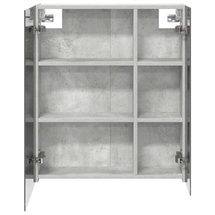 Badeværelsesspejlskab Beton Grå 60 x 14,5 x 70 cm
