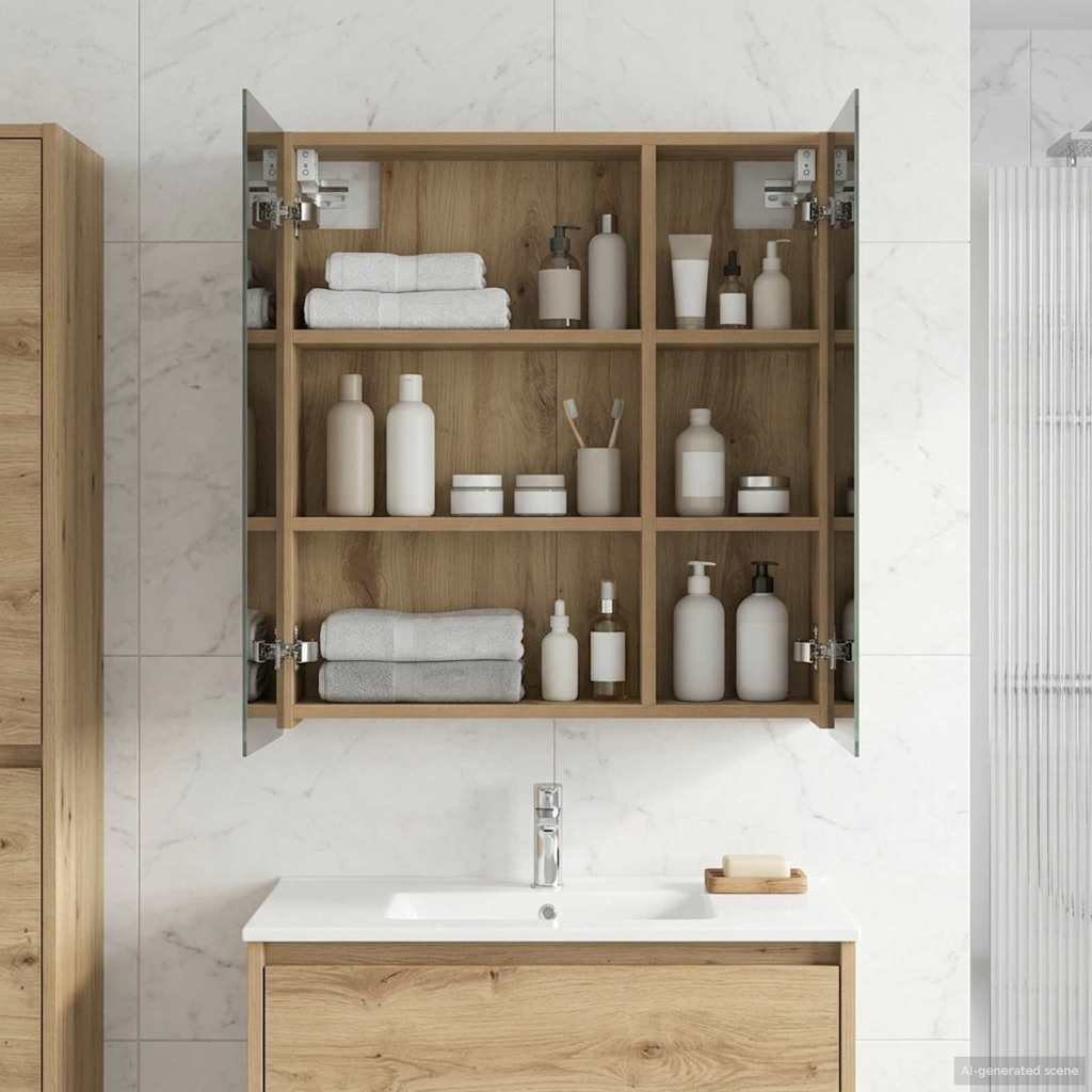 Badevrelsesspejlskab Artisan eg 60 x 14,5 x 70 cm