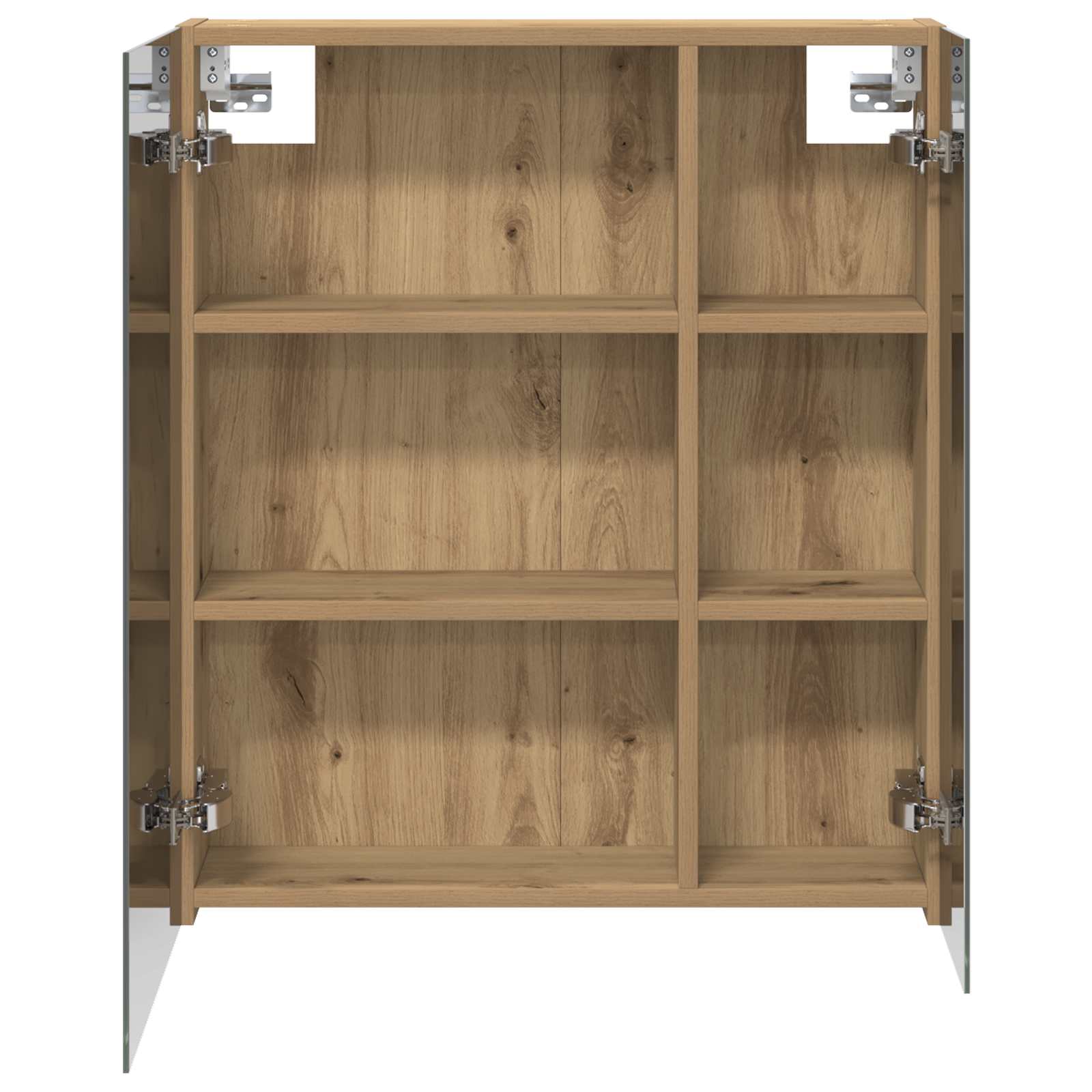 Badeværelsesspejlskab med hylde Artisan eg 60 x 14,5 x 70 cm