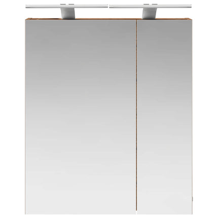 Badeværelsesspejlskab Gammelt træ 60 x 14,5 x 70 cm