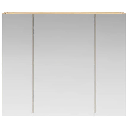 Badeværelsesspejlskab Sonoma eg 60 x 14,5 x 50 cm