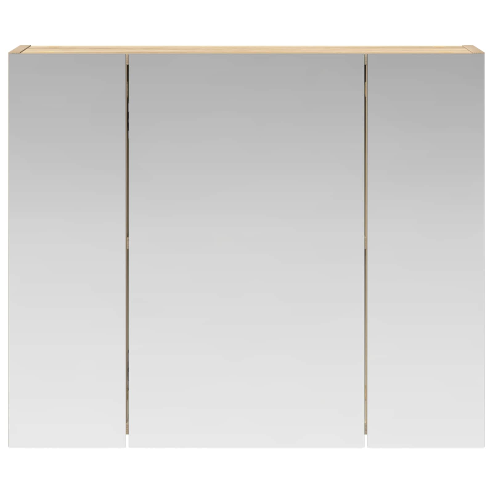 Badeværelsesspejlskab Sonoma eg 60 x 14,5 x 50 cm