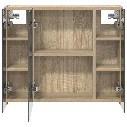 Badeværelsesspejlskab Sonoma eg 60 x 14,5 x 50 cm