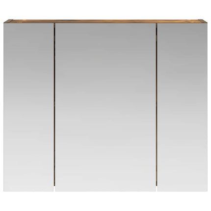 Badeværelsesspejlskab Røget eg 60 x 14,5 x 50 cm
