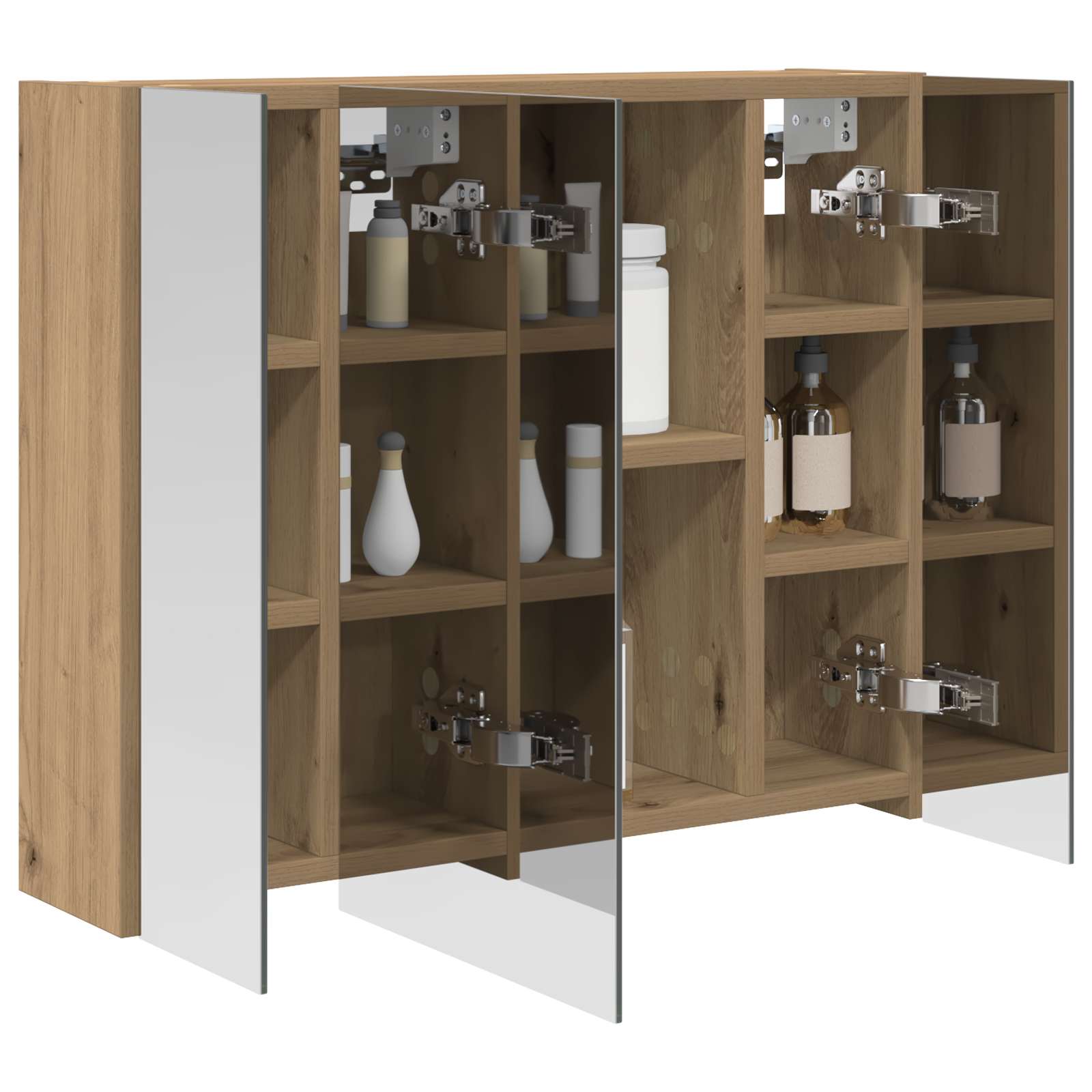 Badeværelsesspejlskab Artisan eg 60 x 14,5 x 50 cm