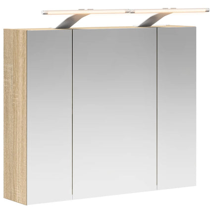 Badeværelsesspejlskab Sonoma eg 60 x 14,5 x 50 cm