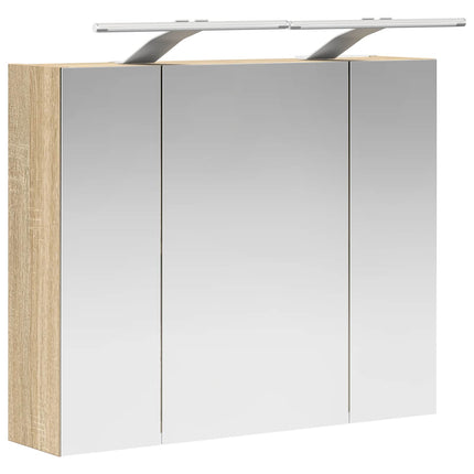 Badeværelsesspejlskab Sonoma eg 60 x 14,5 x 50 cm