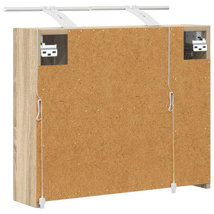 Badeværelsesspejlskab Sonoma eg 60 x 14,5 x 50 cm