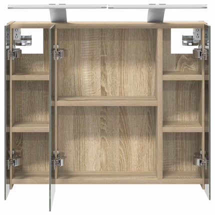 Badeværelsesspejlskab Sonoma eg 60 x 14,5 x 50 cm
