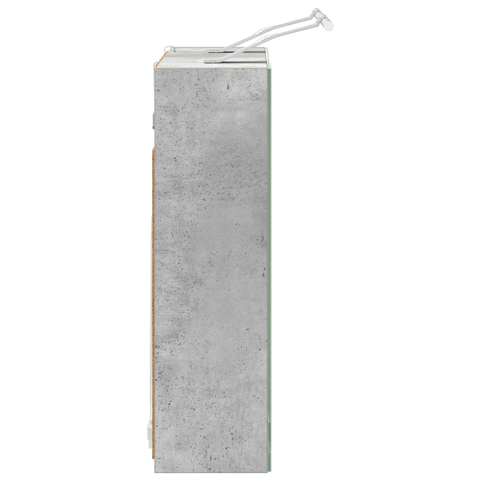 Badeværelsesspejlskab Beton Grå 60 x 14,5 x 50 cm
