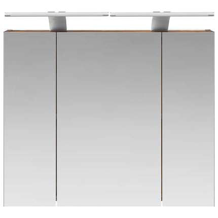 Badeværelsesspejlskab Røget eg 60 x 14,5 x 50 cm