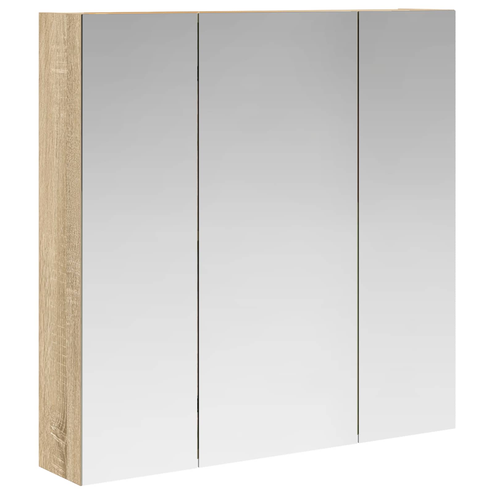 Badeværelsesspejlskab Sonoma eg 70 x 14,5 x 70 cm