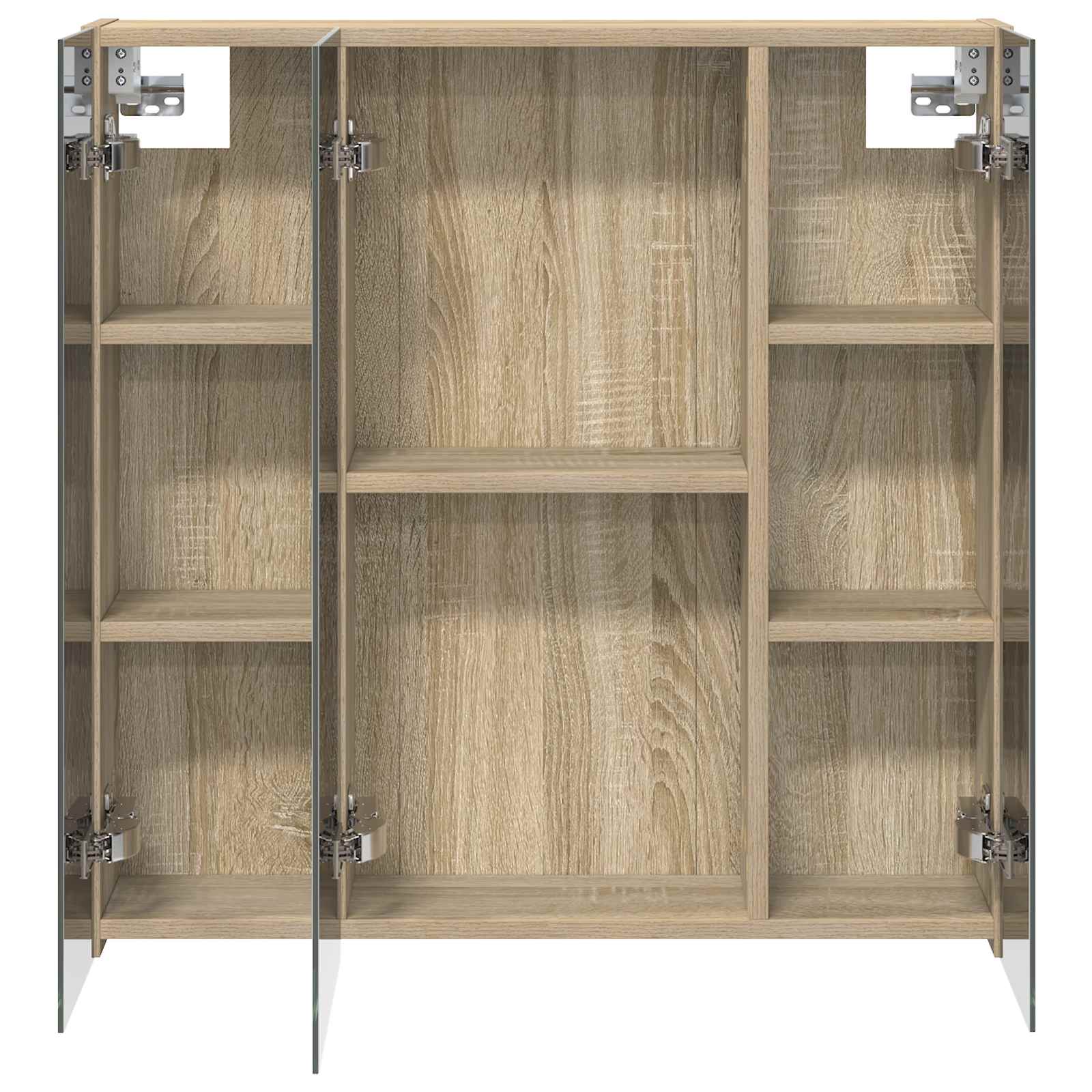 Badeværelsesspejlskab Sonoma eg 70 x 14,5 x 70 cm