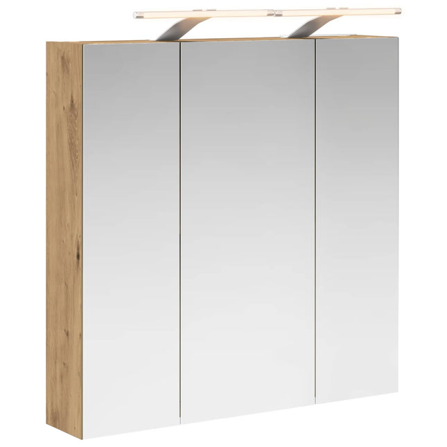 Badeværelsesspejlskab Artisan eg 70 x 14,5 x 70 cm