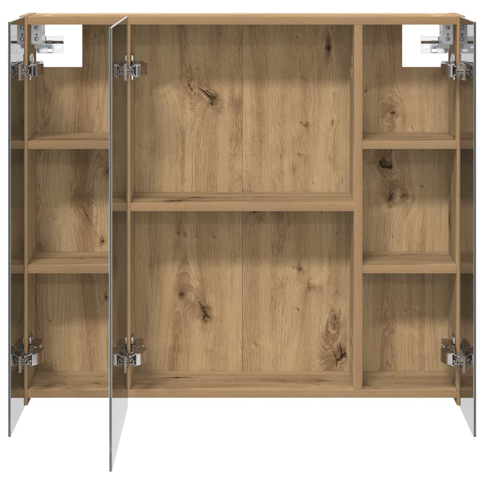 Badeværelsesspejlskab med hylde Artisan eg 80 x 14.5 x 70 cm