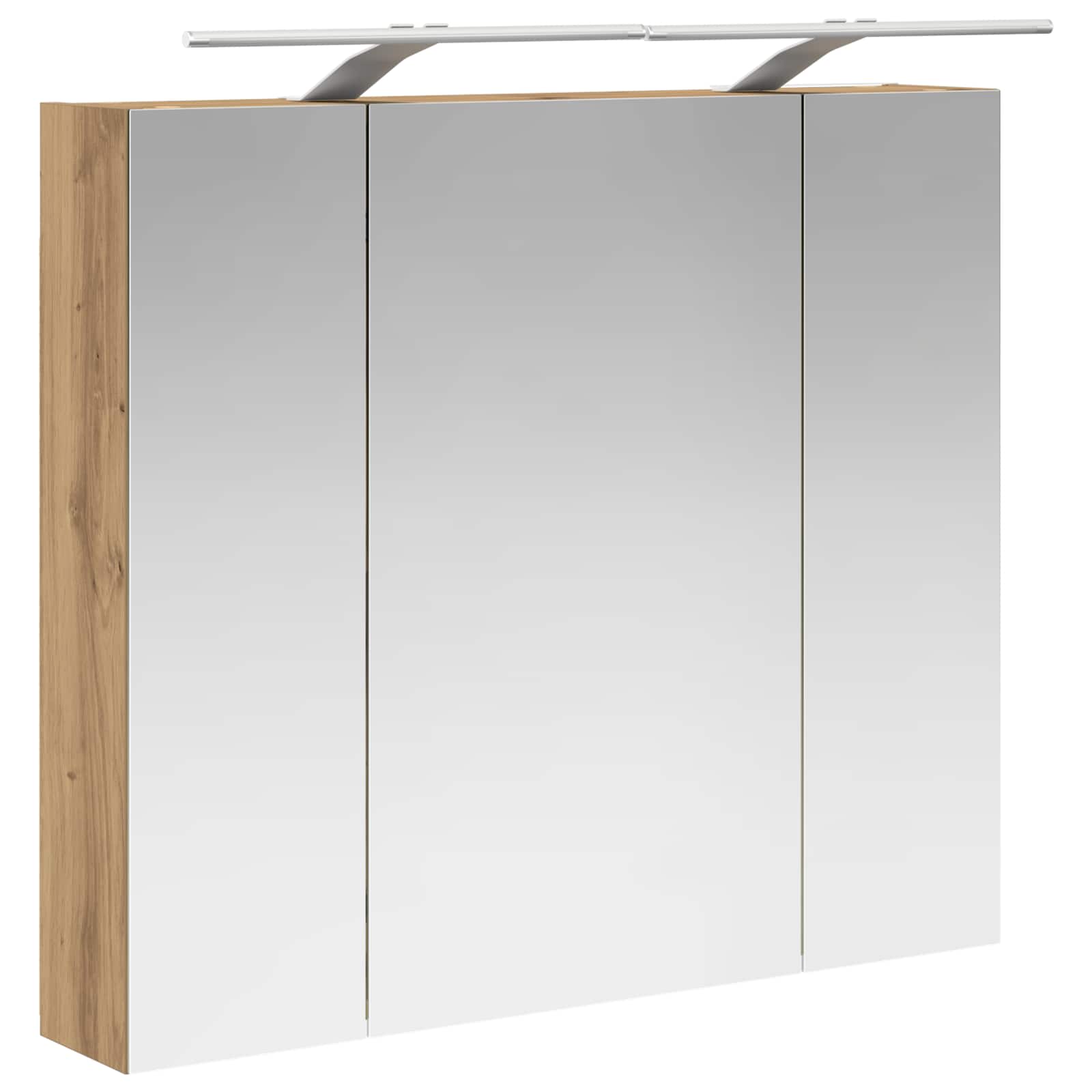 Badeværelsesspejlskab med hylde Artisan eg 80 x 14.5 x 70 cm