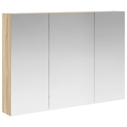 Badeværelsesspejlskab Sonoma eg 100 x 14,5 x 70 cm