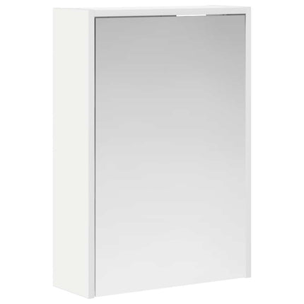 Badeværelsesspejlskab Hvid 43 x 16 x 62.5 cm Konstrueret træ