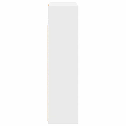Badeværelsesspejlskab Hvid 43 x 16 x 62.5 cm Konstrueret træ