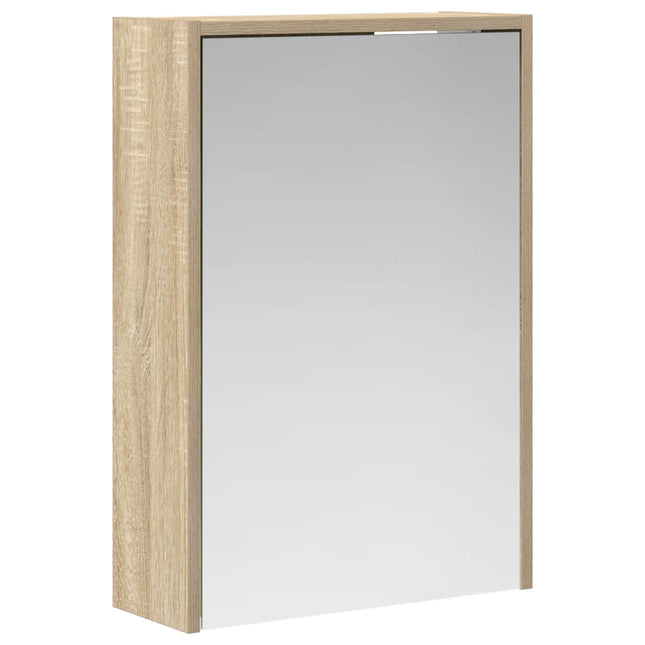 Badeværelsesspejlskab med hylde Sonoma eg 43 x 16 x 62.5 cm