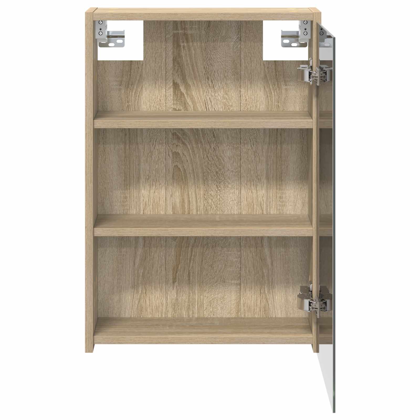 Badeværelsesspejlskab med hylde Sonoma eg 43 x 16 x 62.5 cm