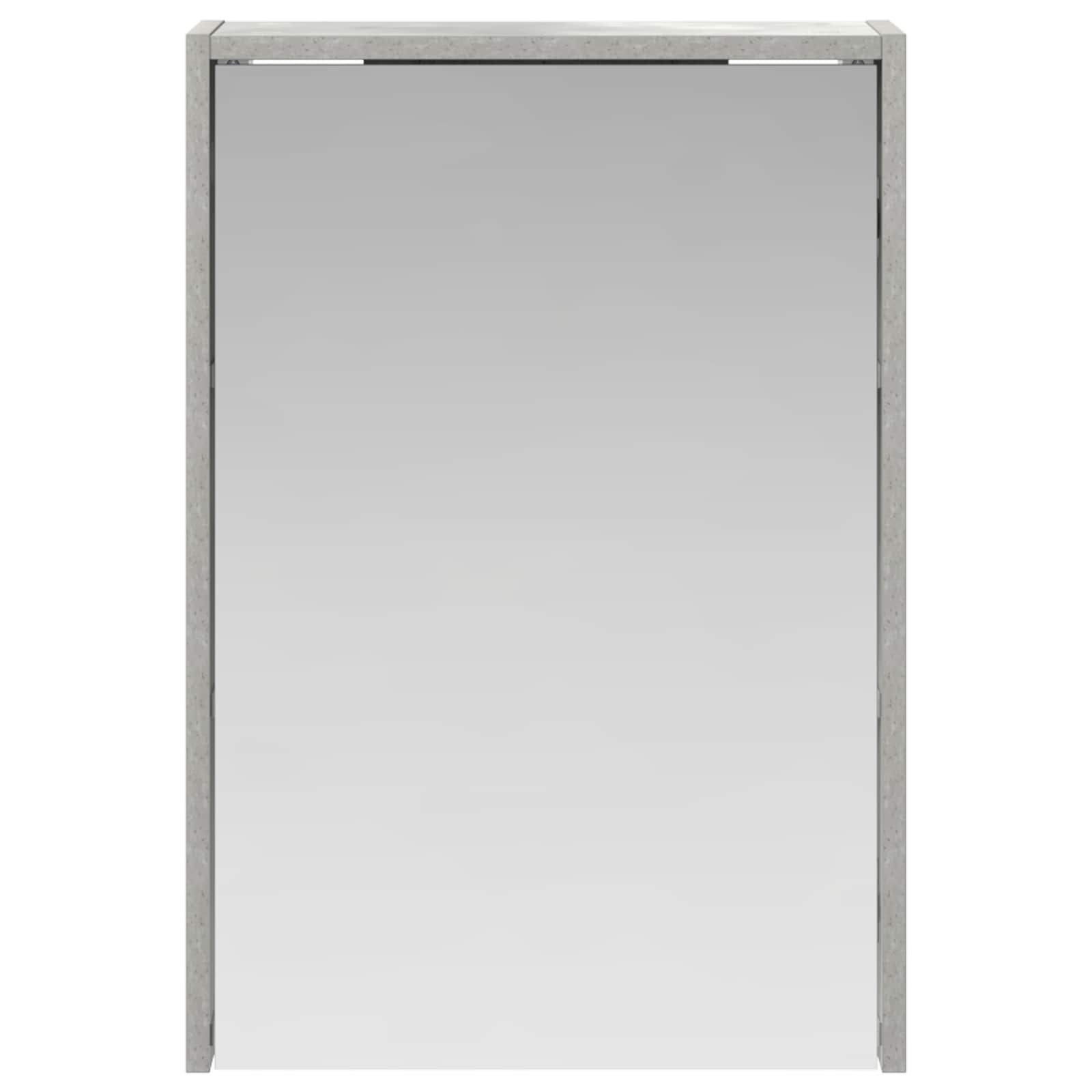 Badeværelsesspejlskab med hylde Beton Grå 43 x 16 x 62.5 cm