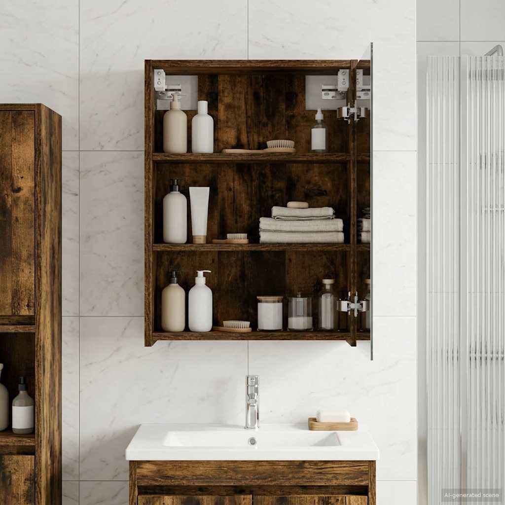 Badevrelsesspejlskab Rget eg 43 x 16 x 62.5 cm