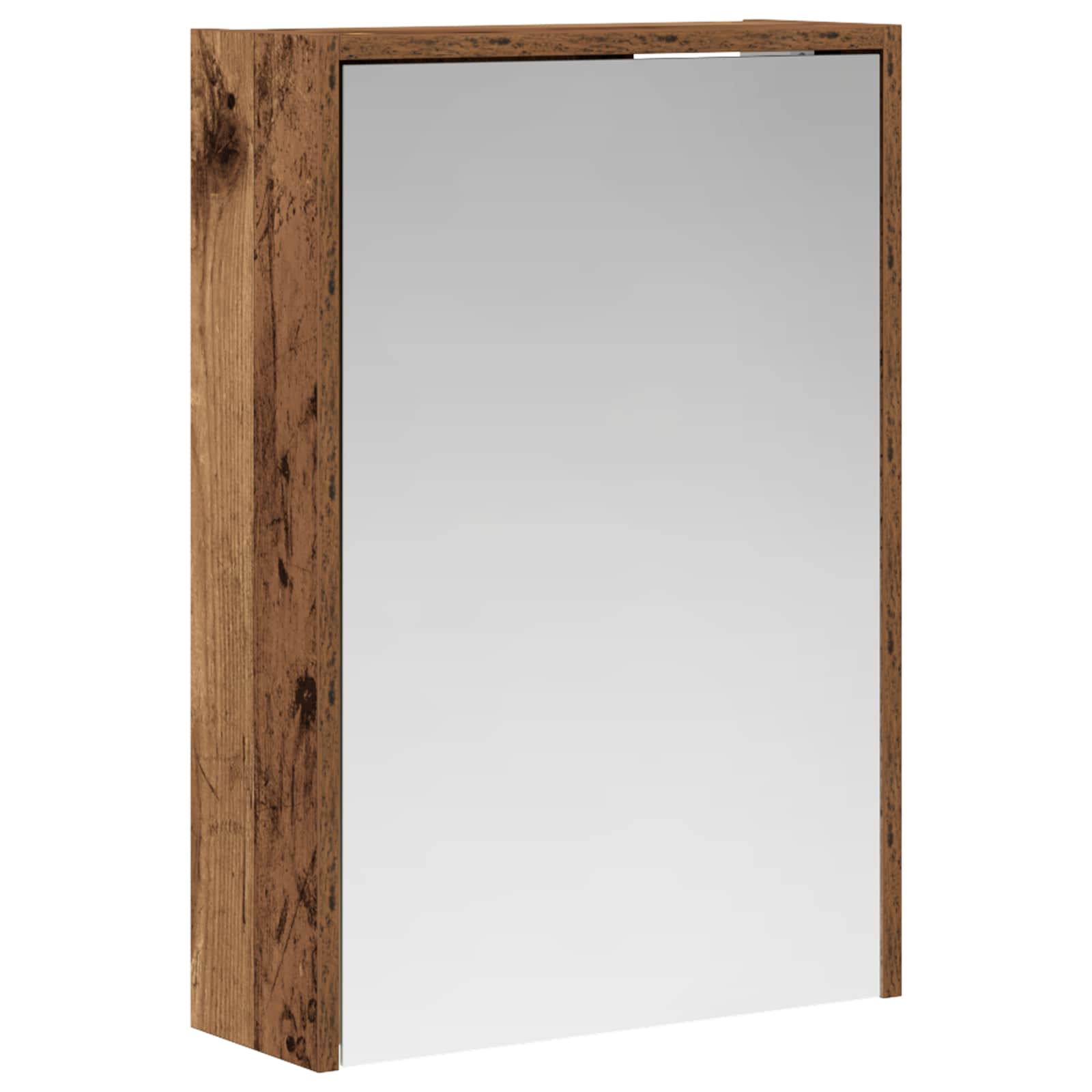 Badeværelsesspejlskab med hylde Gammelt træ 43 x 16 x 62.5 cm