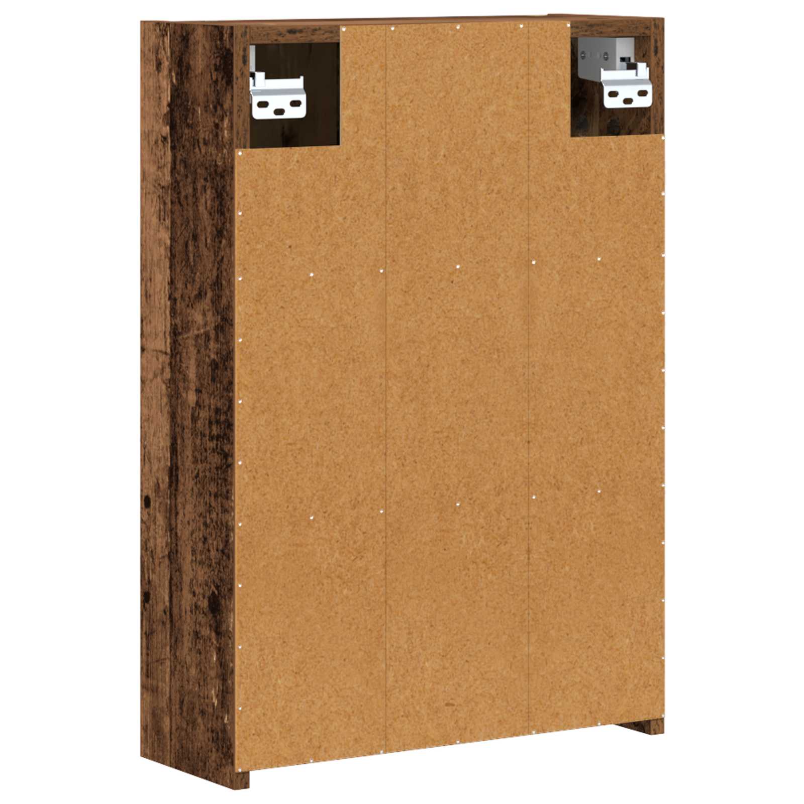 Badeværelsesspejlskab med hylde Gammelt træ 43 x 16 x 62.5 cm