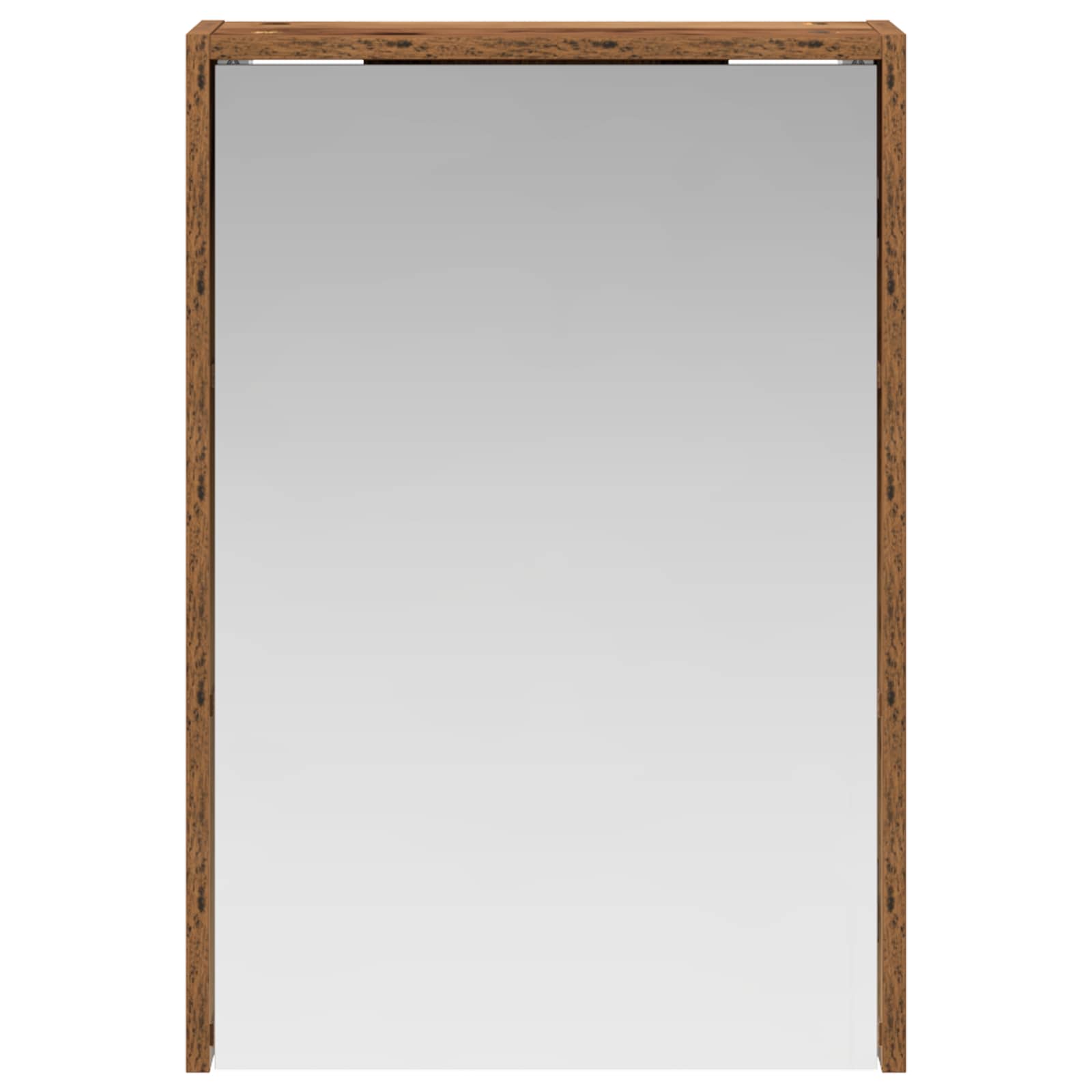 Badeværelsesspejlskab med hylde Gammelt træ 43 x 16 x 62.5 cm