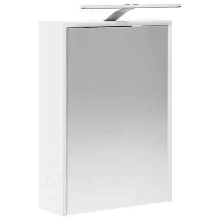 Badeværelsesspejlskab Hvid 43 x 16 x 62.5 cm Konstrueret træ
