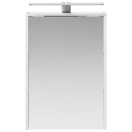 Badeværelsesspejlskab Hvid 43 x 16 x 62.5 cm Konstrueret træ