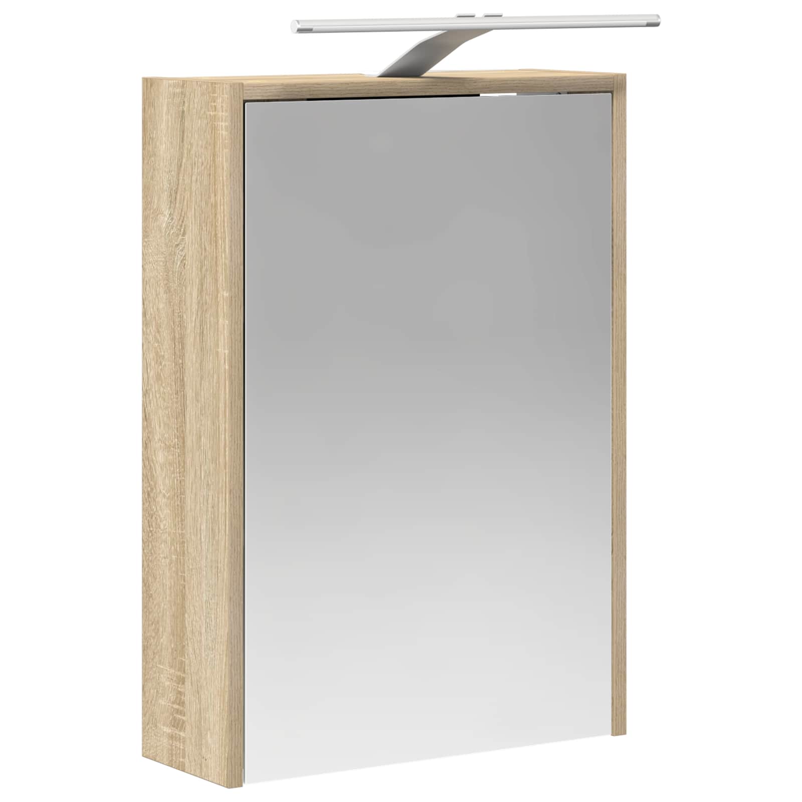 Badeværelsesspejlskab med hylde Sonoma eg 43 x 16 x 62.5 cm