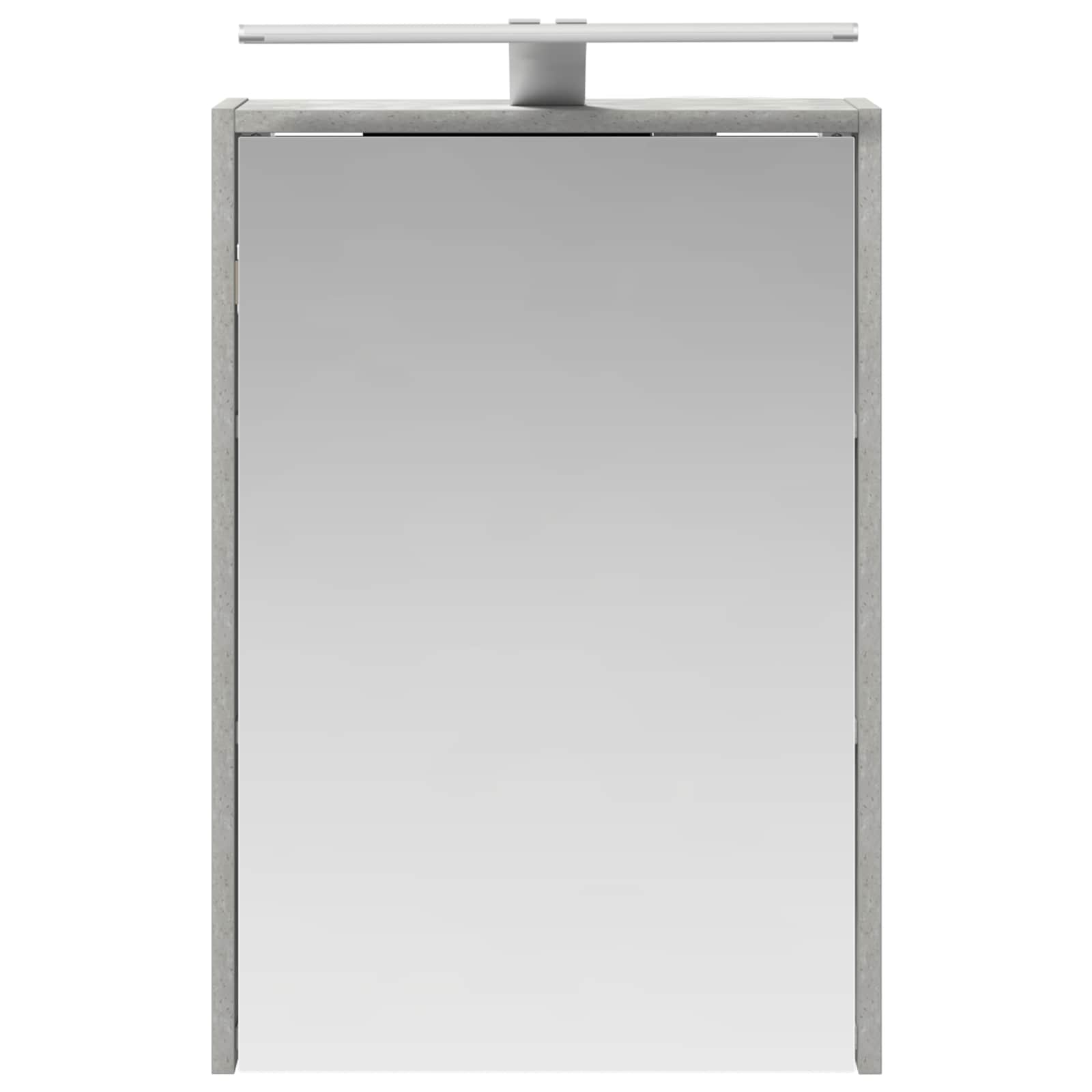 Badeværelsesspejlskab med hylde Beton Grå 43 x 16 x 62.5 cm