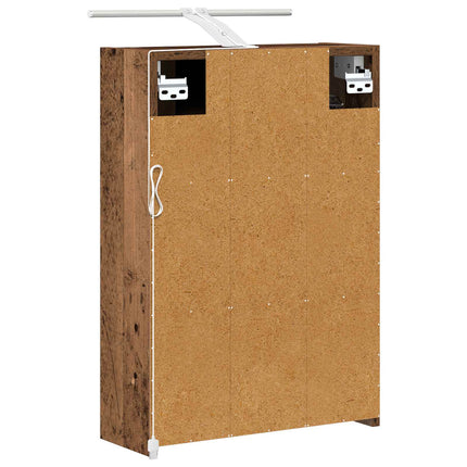 Badeværelsesspejlskab Gammelt træ 43 x 16 x 62.5 cm