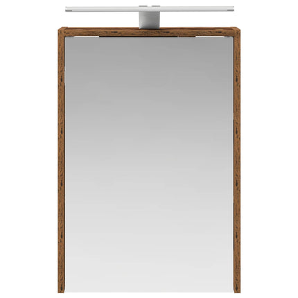 Badeværelsesspejlskab Gammelt træ 43 x 16 x 62.5 cm
