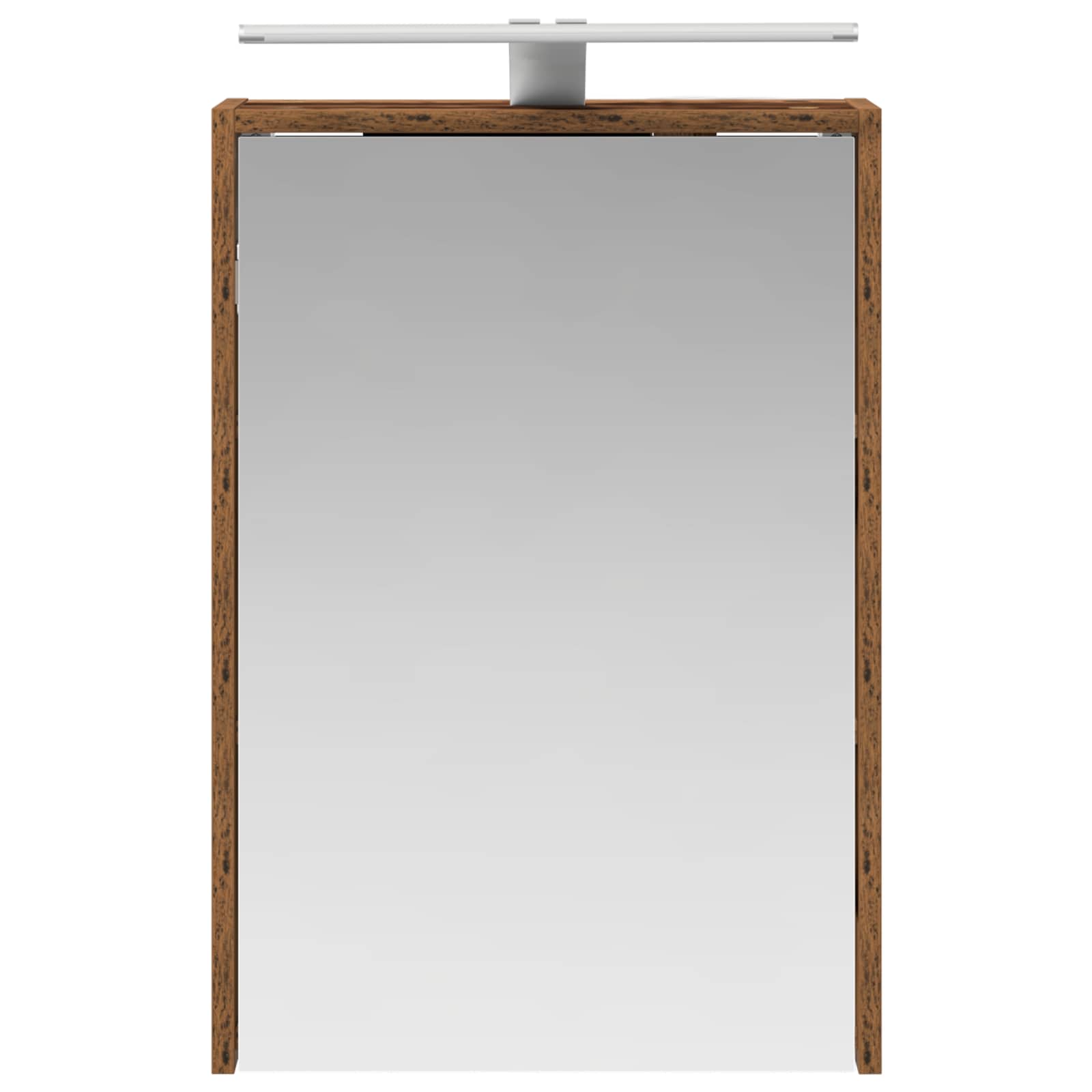 Badeværelsesspejlskab med hylde Gammelt træ 43 x 16 x 62.5 cm