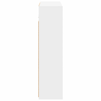 Badeværelsesspejlskab Hvid 63,5 x 16 x 62,5 cm Konstrueret træ