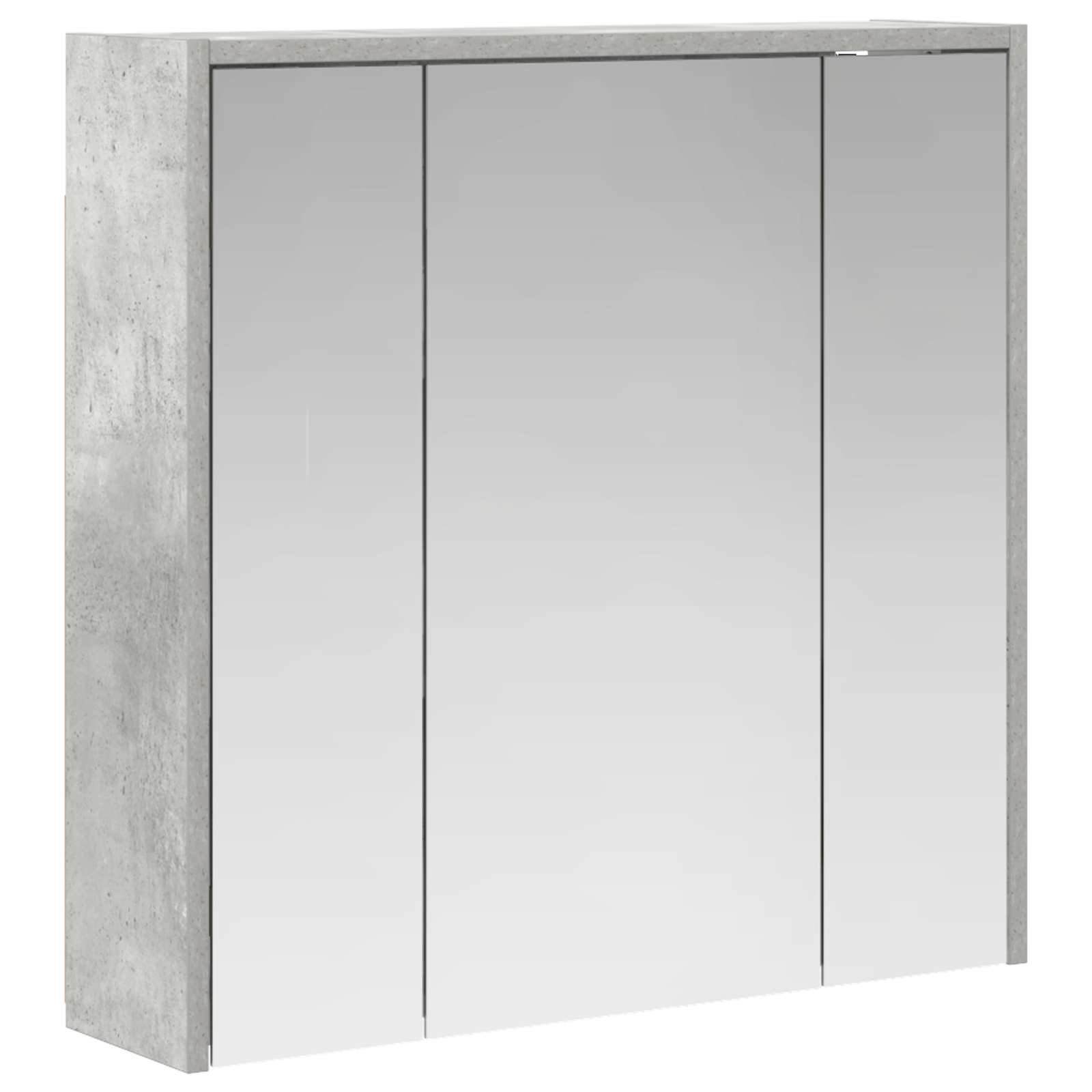 Badeværelsesspejlskab Beton Grå 63,5 x 16 x 62,5 cm