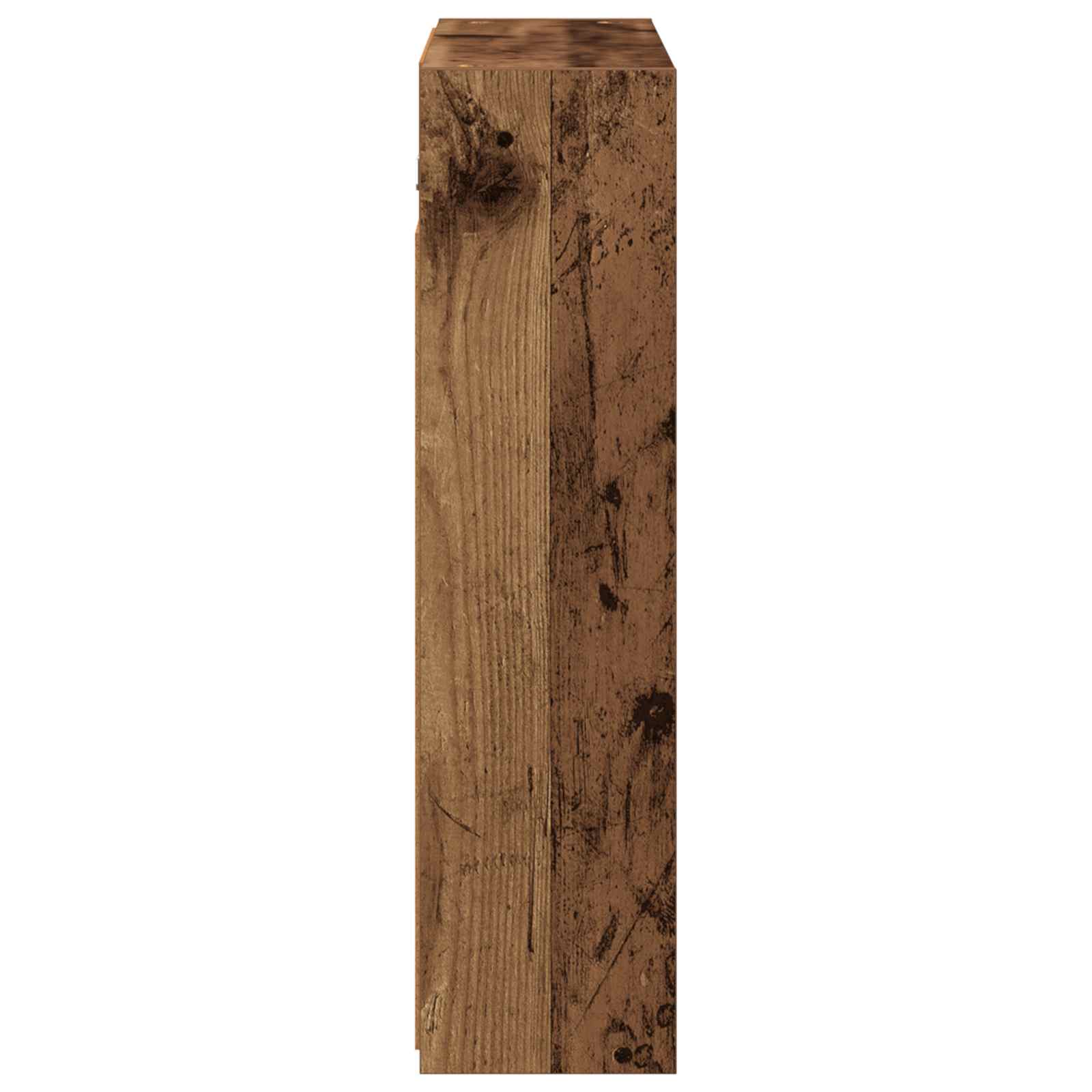 Badeværelsesspejlskab Gammelt træ 63,5 x 16 x 62,5 cm