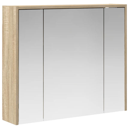 Badeværelsesspejlskab Sonoma eg 73,5 x 16 x 62,5 cm