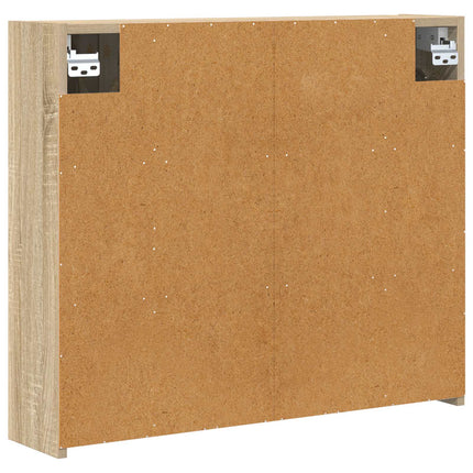 Badeværelsesspejlskab Sonoma eg 73,5 x 16 x 62,5 cm