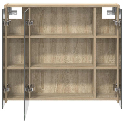 Badeværelsesspejlskab Sonoma eg 73,5 x 16 x 62,5 cm